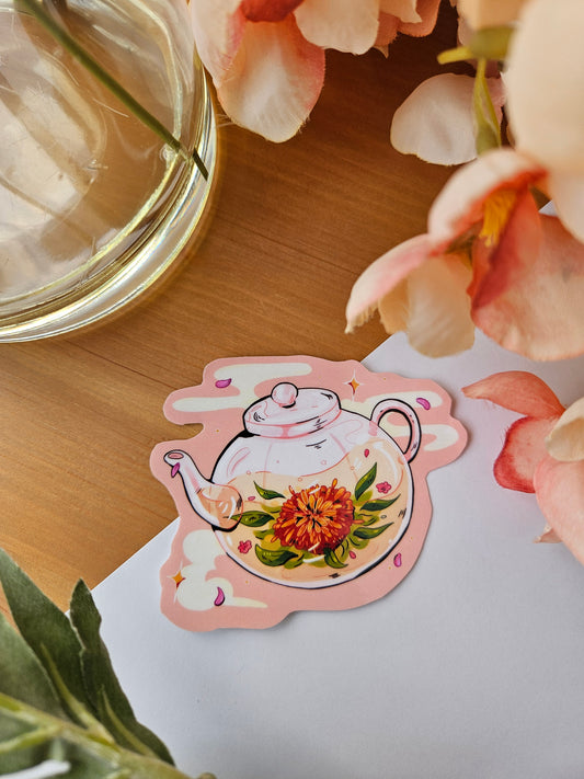 Tea themed stickers