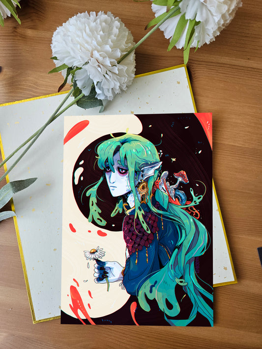 Barley DnD A5 Print