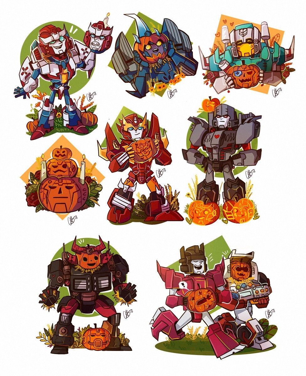 Pumpkin Formers [STICKERS]