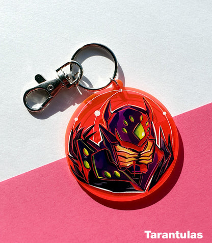 Florescent Pink Charms